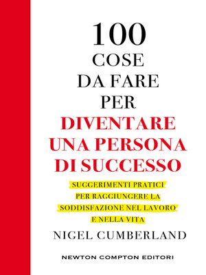 cover image of 100 cose da fare per diventare una persona di successo